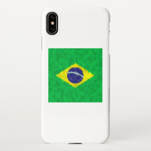 Coque iPhone XS Max Dessin de peinture à l'huile du Brésil