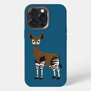 Etui iPhone 13 Pro Dessin d'Okapi, Animal Majestic Okapi, Amateurs d'