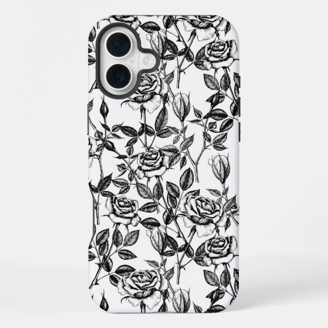 Coque iPhone dessin rose (Verso)