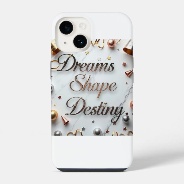 Coque iPhone Destinée de forme de rêves (Verso)