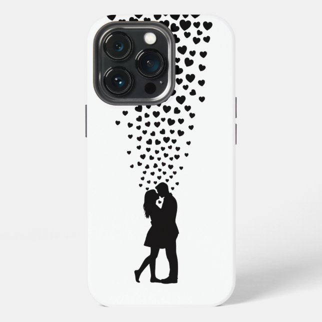 Coque iPhone Deux amants (Dos)