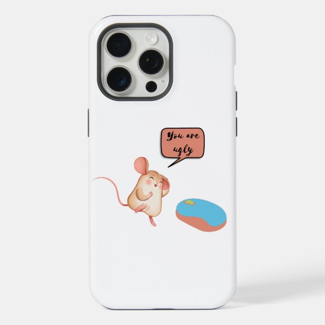 Coque iPhone deux mouches (Verso)