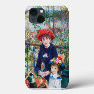 Etui iPhone 13 Deux Soeurs (En Terrasse) Pierre Auguste Renoir
