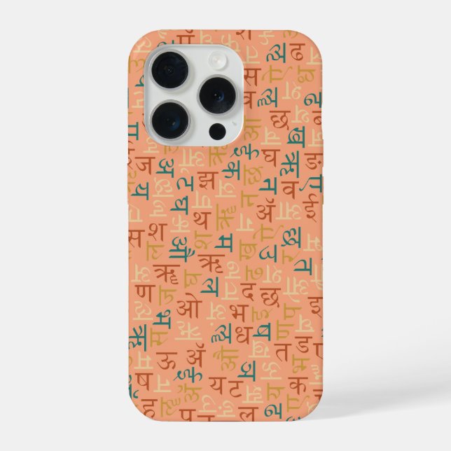 Coque iPhone Devanagari (Verso)