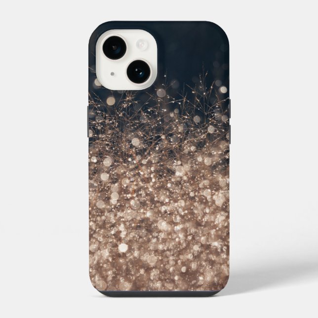 Coque iPhone Dew scintillant baisse dans les tons de la Terre (Verso)