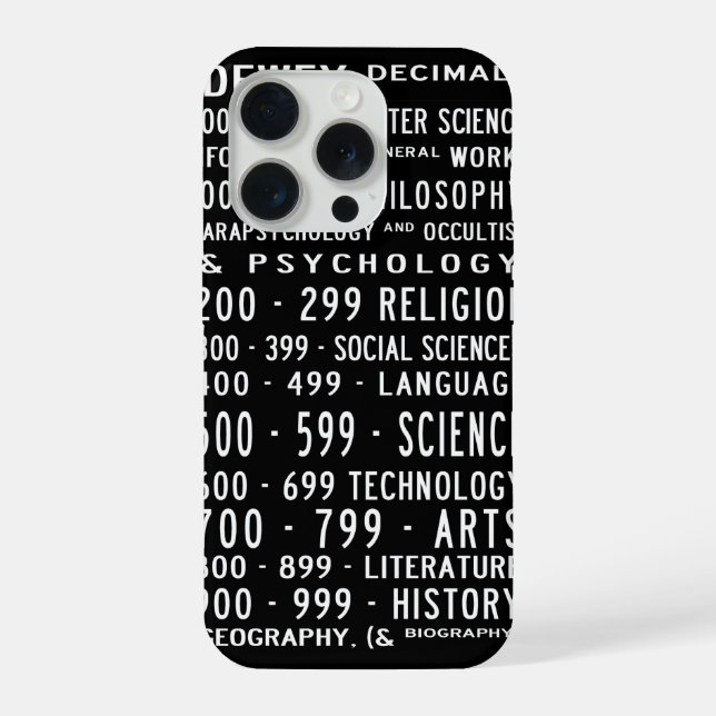 Coque iPhone Dewey Decimal Busroll Case (Verso)