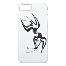 Coque iphone d'hirondelle de Minoan