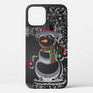Coque iphone d'hiver noir