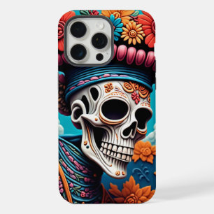 Coque iPhone 15 Pro Max Dia de los Muertos