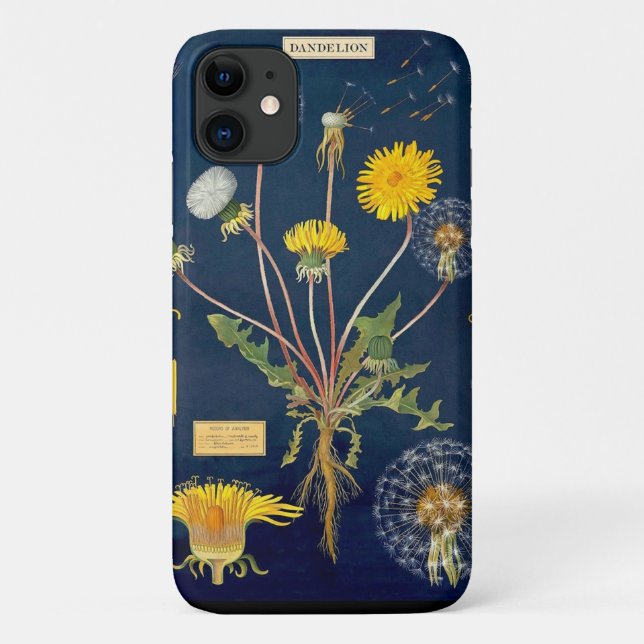 coque iphone - Diagramme Dandelion (Dos)