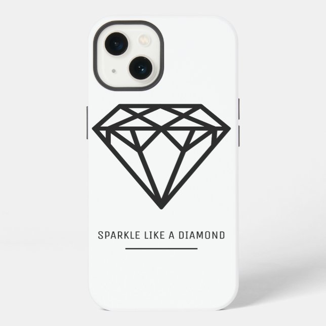 Coque iPhone Diamant (Verso)