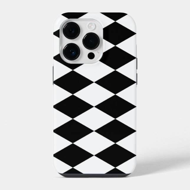 Coque iPhone Diamants (Verso)