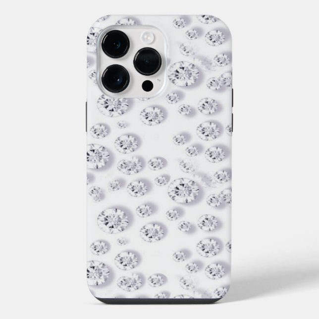 Coque iPhone Diamants (Verso)