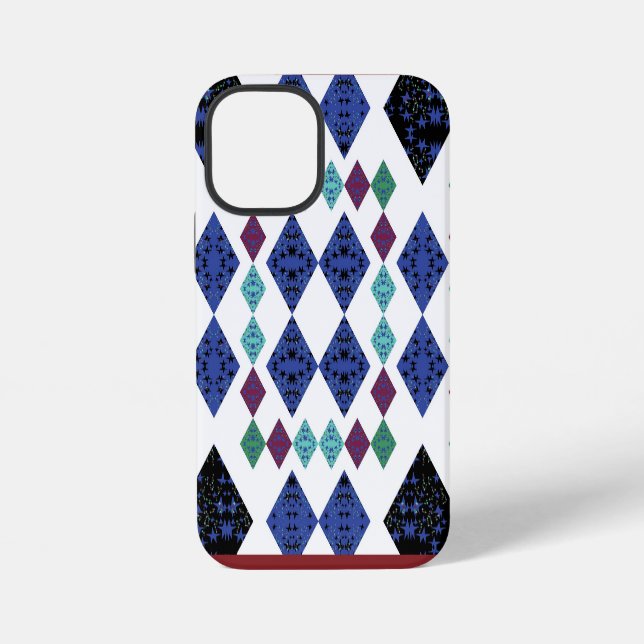 Coque iPhone Diamants Étoilés (Verso)