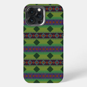 Etui iPhone 13 Pro Max Diamants verts royaux