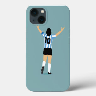 Etui iPhone 13 Dieu du Football Le Plus Grand De Tous Les Temps