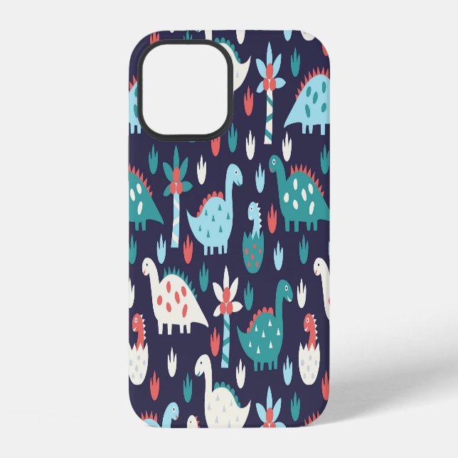Coque iPhone Dinosaur Aventure Design sans faille (Verso)