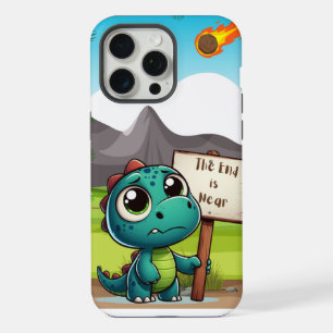 Coque iPhone 15 Pro Max dinosaur mignon et drôle
