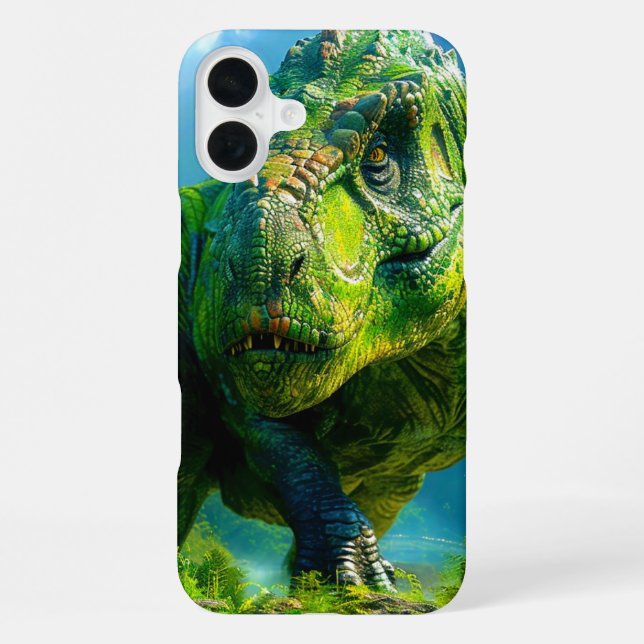 Coque iPhone Dinosaure (Verso)