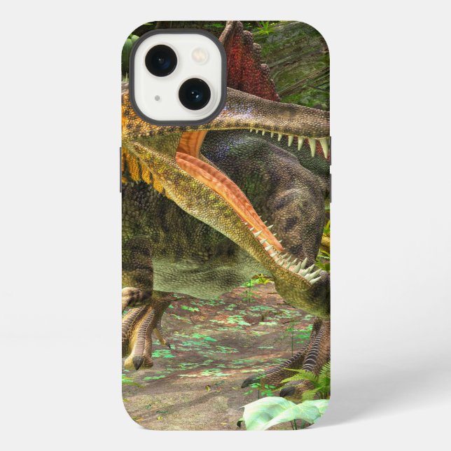 Coque iPhone Dinosaure Spinosaurus (Verso)
