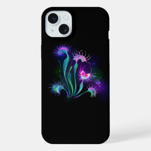 Coque iPhone 15 Plus Dionaea piège lumineux