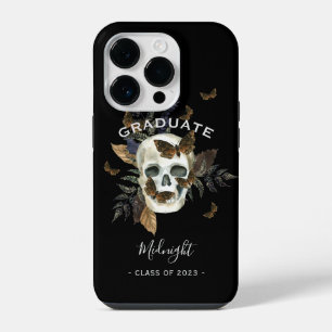 Coque Pour iPhone 14 Plus Diplôme de crâne gothique