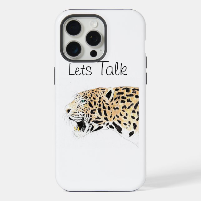 Coque iPhone Discutons (Verso)