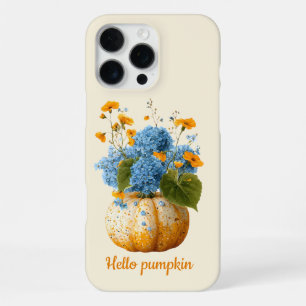 Coque iPhone 16 Pro Max Disposition Floral de Hello Pumpkin pour Halloween