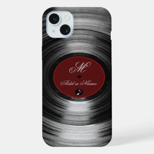 Coque iPhone 15 Plus disque vinyle