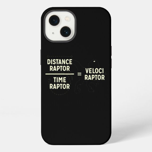 Coque iPhone Distanceraptor Velociraptor Timeraptor Dinosaur Ma (Verso)