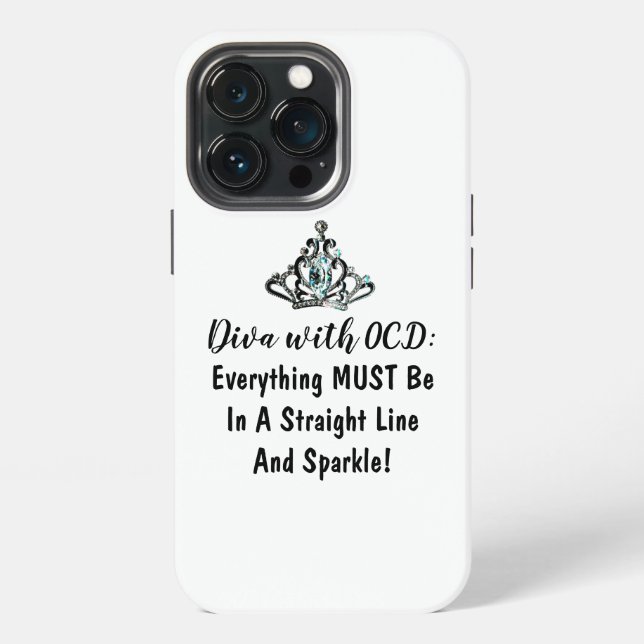 Coque iPhone DIVA avec OCD (Dos)