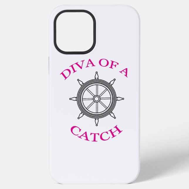 Coque iPhone "Diva d'une Prise"  (Verso)