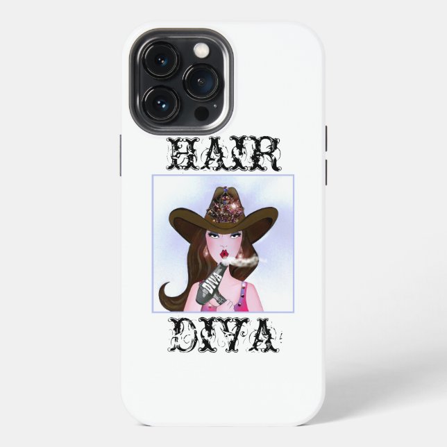 COQUE iPhone « DIVAA CHEVEUX » (Verso)