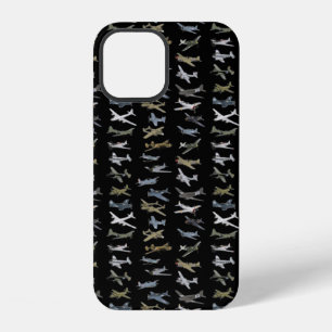 Coque iPhone 12 Divers avions américains de la Seconde Guerre mond