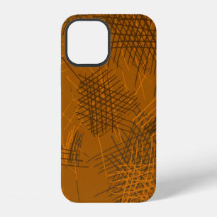 Coque iPhone 12 Diverses Taches De Stylo. Texture transparente ave