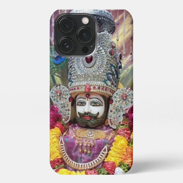 Coque iPhone "Divine Khatu Shyam Ji iPhone 13 couverture arrièr (Verso)
