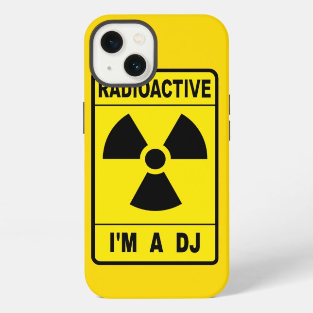 Coque iPhone DJ Radioactif (Verso)