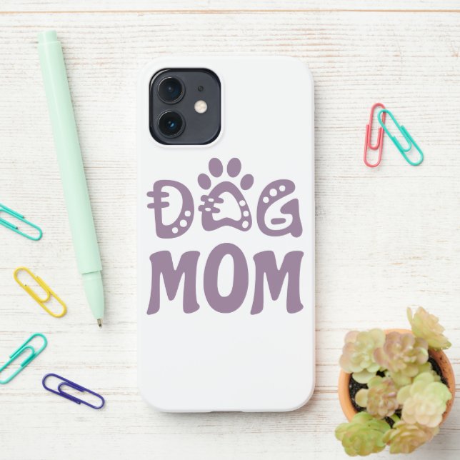 Coque iPhone Dog (Sur le bureau)