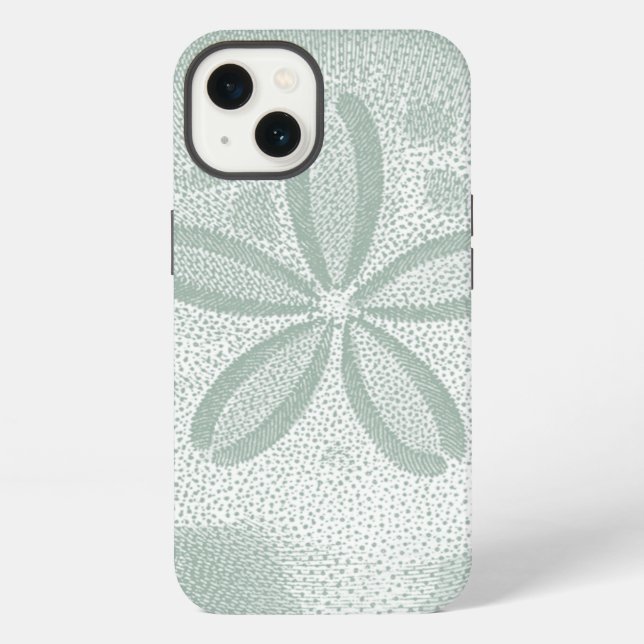 Coque iPhone Dollar de sable en silhouette (Verso)