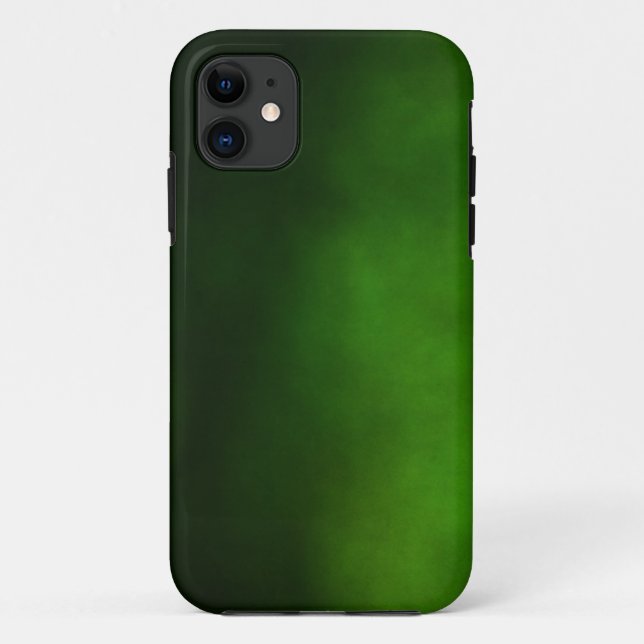 Coque iphone d'Ombre de vert vert (Dos)
