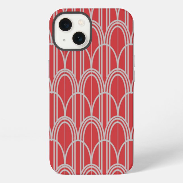 Coque iPhone Domes Art déco (Verso)
