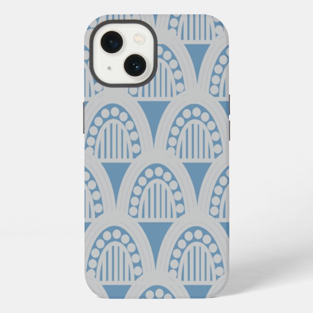 Coque iPhone Domes Art déco (Verso)