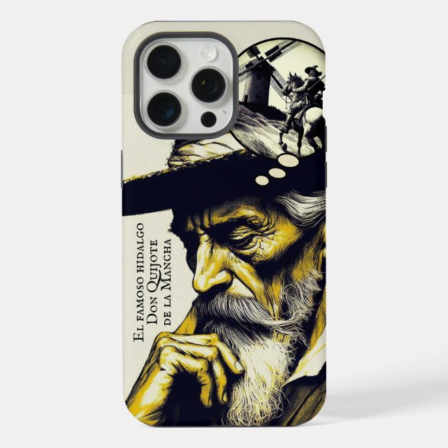Coque iPhone Don Quichotte (Verso)