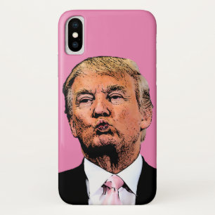 COQUE IPHONE DONALD TRUMP KISS