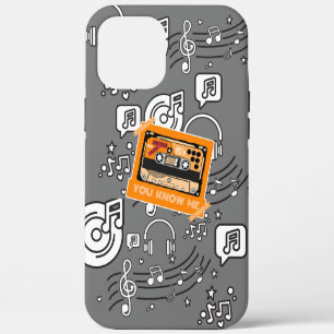 Coque iPhone 12 Pro Max Doodle de musique