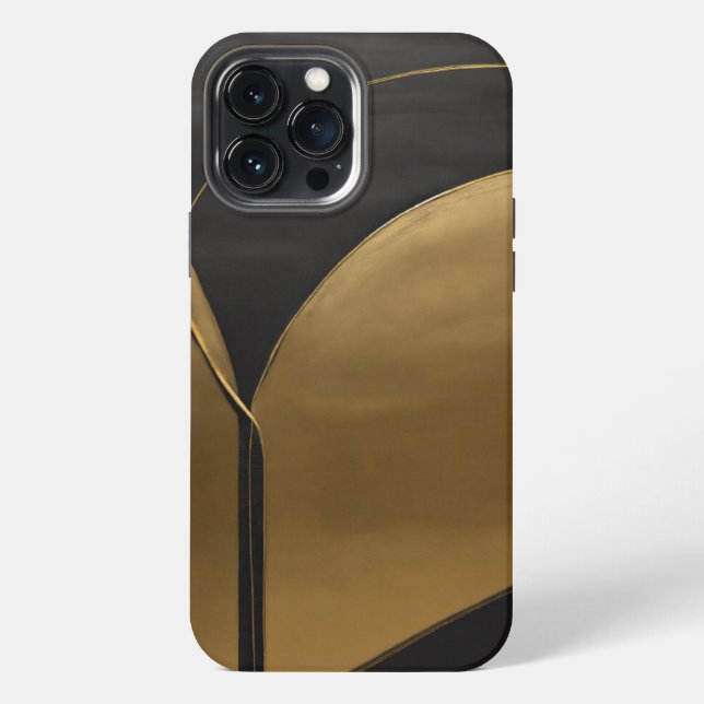 Coque iPhone doré (Verso)