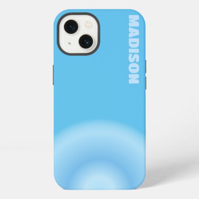 Coque iPhone Dossier téléphonique Aura (Verso)