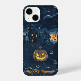 Coque Pour iPhone 14 Dossier téléphonique éffrayant Halloween