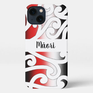 Etui iPhone 13 Dossier téléphonique maori