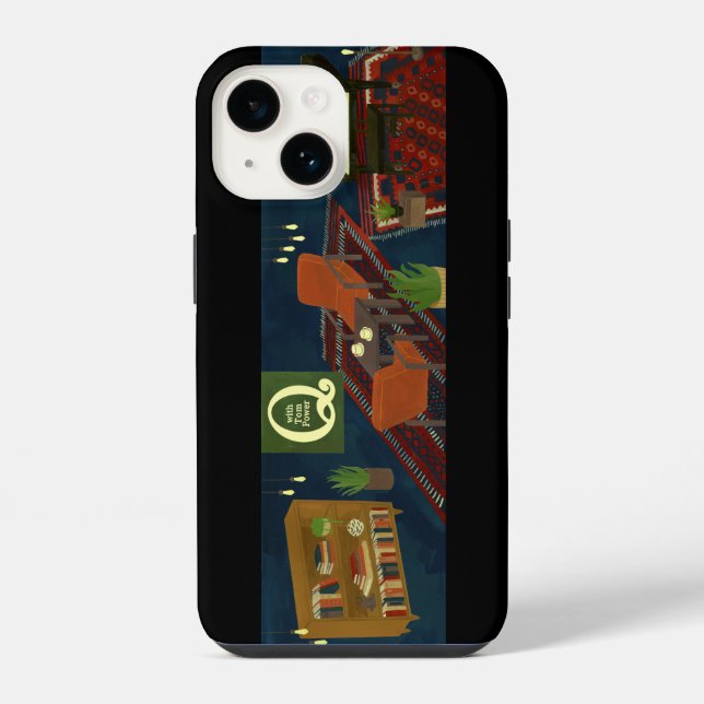 Coque iPhone Dossier téléphonique Q de CBC (Verso)